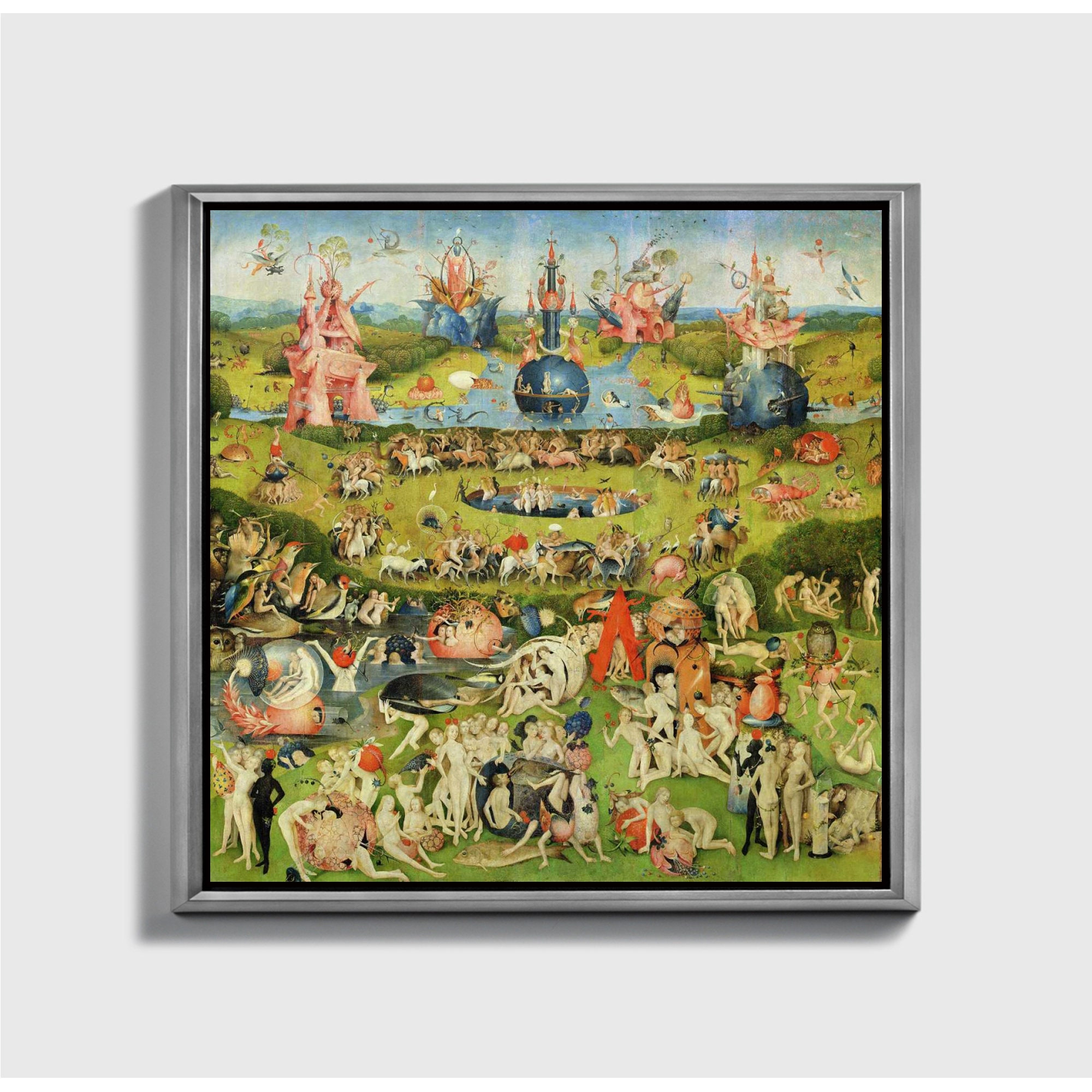 Canvas Poster or Framed Canvas Painting Hieronymus Bosch the