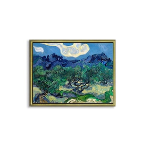Canvas poster or framed canvas painting Vincent van Gogh The Olive Trees