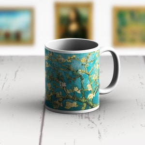 Ceramic Mug Vincent Van Gogh Almond Blossom Classic 11 oz coffee tea cup