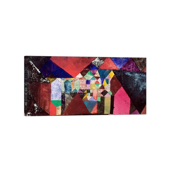 Stampa su Tela Paul Klee Dramatic Landscape Canvas Prints
