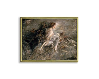 Canvas poster or framed canvas painting Giovanni Boldini The Marchesa Luisa Casati