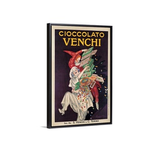 Canvasposter of schilderij op canvas met lijst Cioccolato Venchi