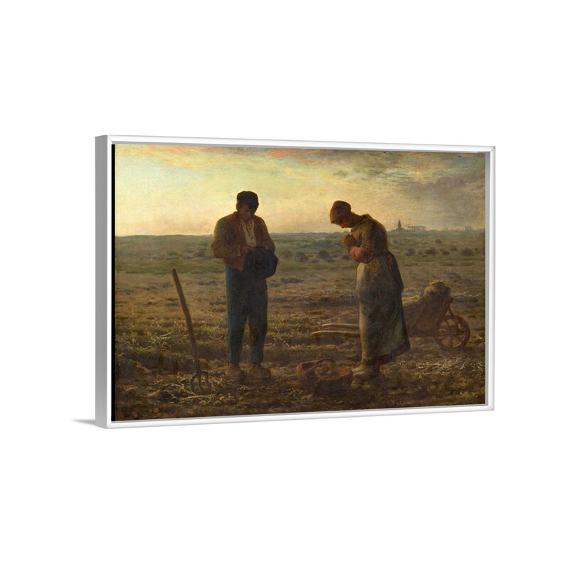 Canvas Poster or Framed Canvas Painting Jeanfrançois Millet the