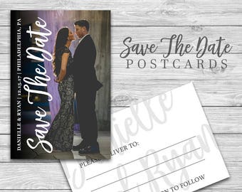 Wedding Save The Date Photo Postcards