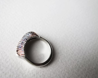 simple ring, Organic ring, Unique Silver Ring, Silver Ring, Statement Ring, Stacking Rings, Handmade Silver Ring, Handmade Color ring,custom