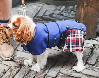 Scottish  Kilt Dog Coat - Dog Coat - Dog Clothing - Pet Clothes - Available to Any Breed