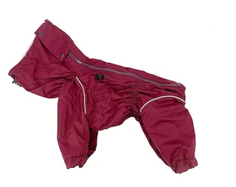 F33/ Doublure en filet léger - Imperméable pour chien épagneul - Combinaison intégrale - Manteau pour chien - Vêtements pour chien - Vêtements pour animaux de compagnie - Bark&Go