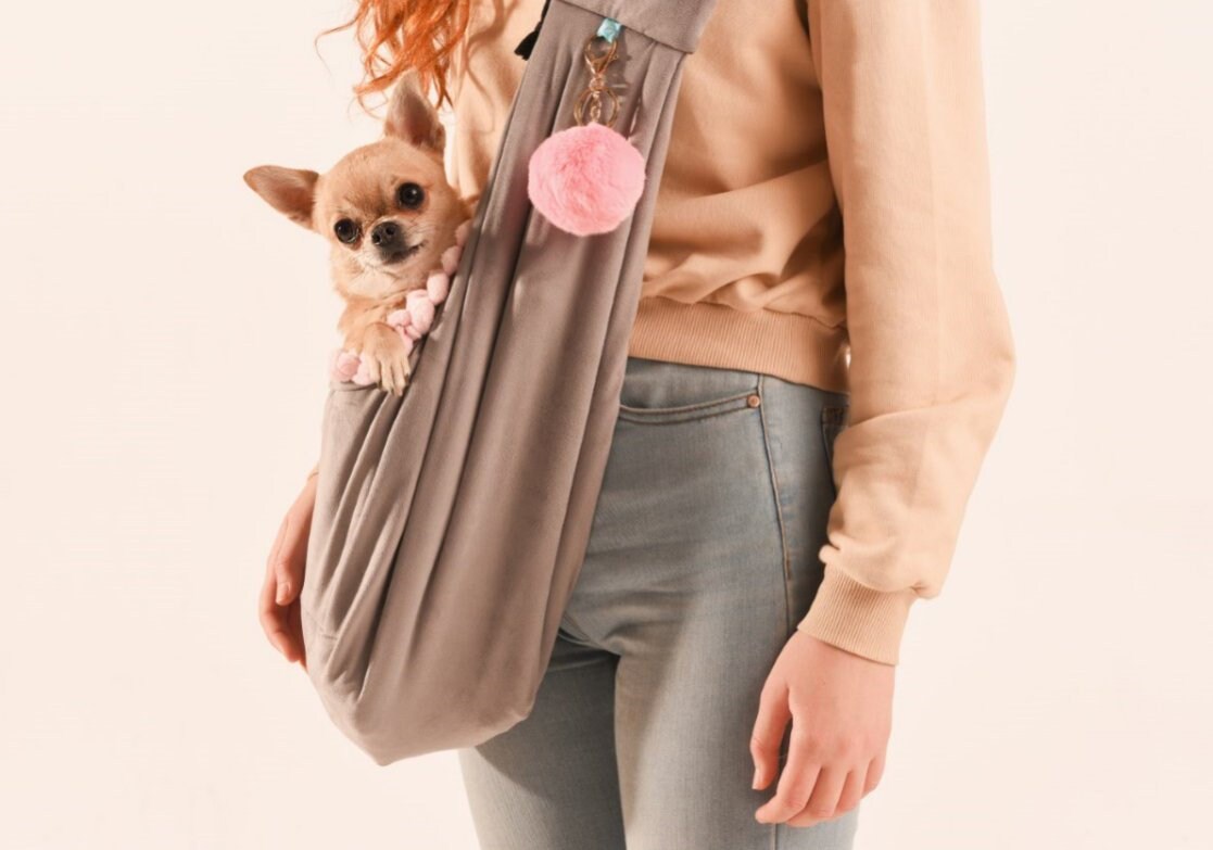 Super Cozy Dog Sling Bag Dog Carrier Pet Sling Bag Etsy