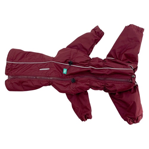 Male E40 Warm Waterpoof Dog Raincoat - MEMBRANE Fabric -Warm fleece lining- Body Suit - Dog Coat - Dog Clothing - Pet Clothes shops Bark&Go