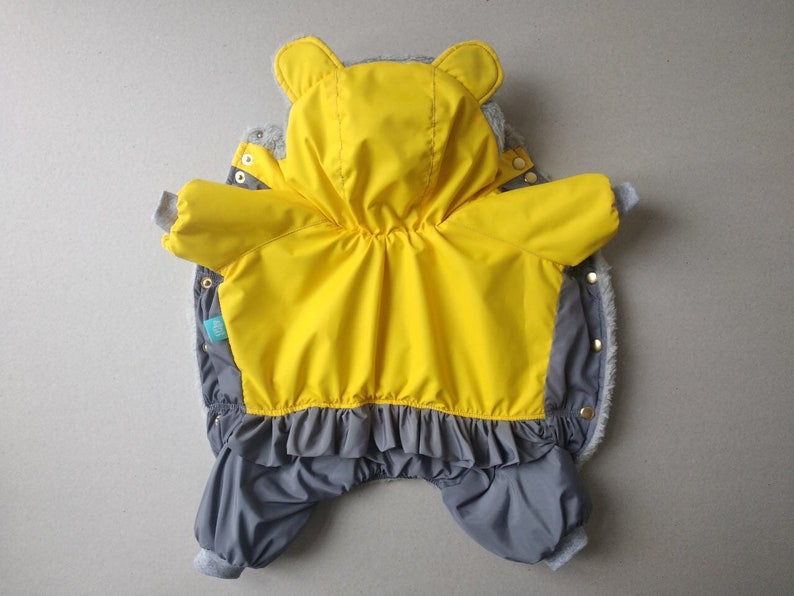 Warm Dog Snowsuit with Cute Ears and little skirt Etsy