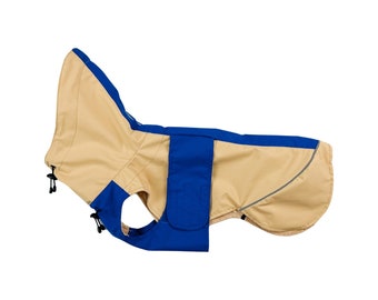 A33/ Forro de malla ligera - Chubasquero impermeable para perros de razas pequeñas, Chubasquero para perros, Abrigo impermeable para perros, Ropa para perros Bark&Go