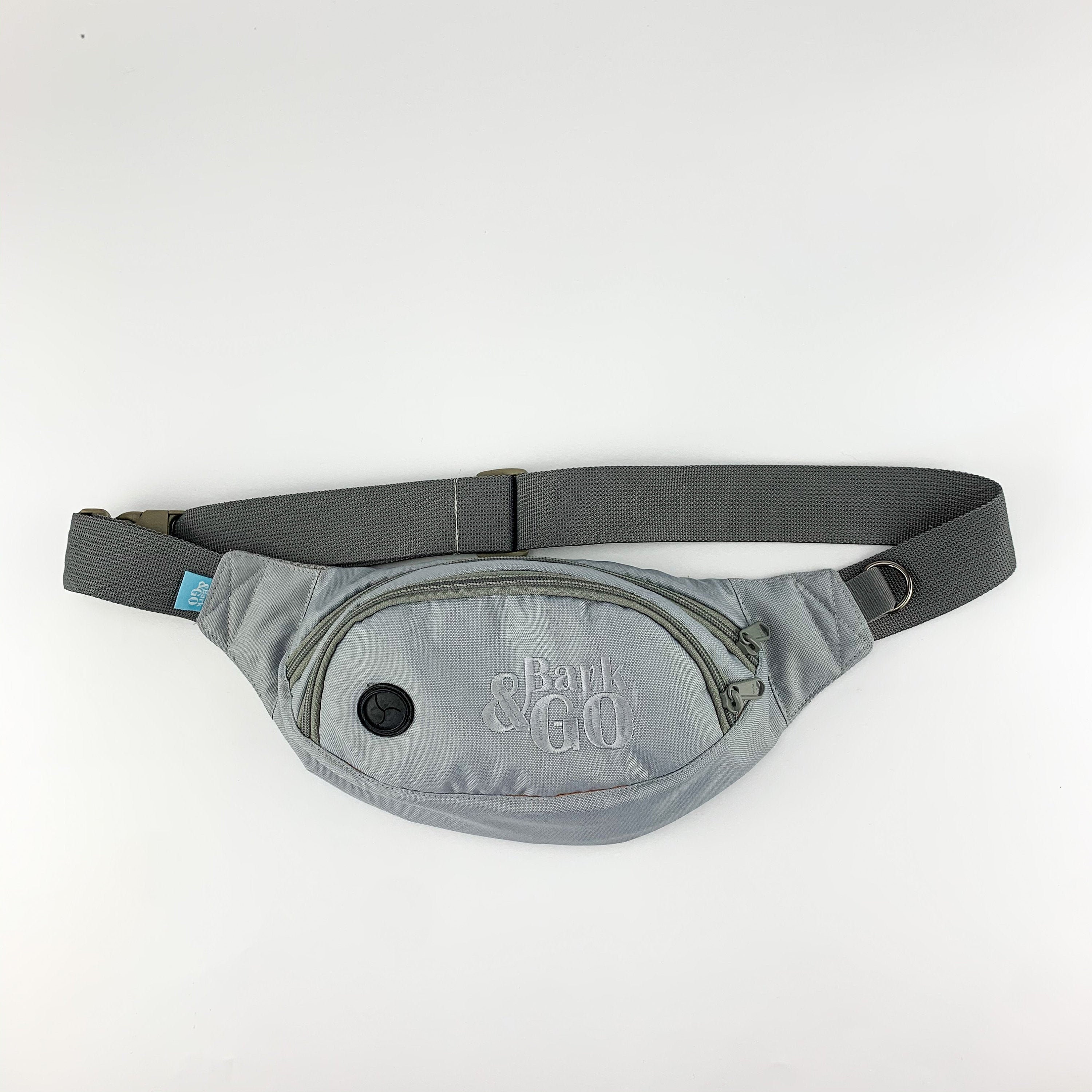 GRAY Dog Walking Waist bag DOG waste bag dispenser Dog Etsy
