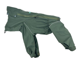 F43/ Mujer /Forro de malla - Chubasquero impermeable para perros Spaniel de ajuste holgado con puños ajustables - MEMBRANA - Ropa para perrosBark&Go