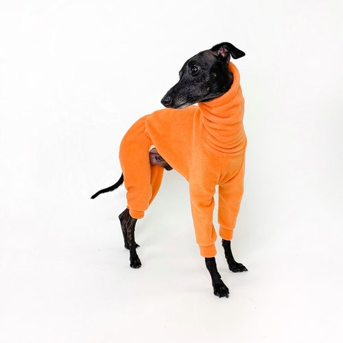 Cozy Fleece Dog Overall - Any size - Full Body Suit - newest Dog Coat - Dog Clothing - Pet Clothes - Custom Made - Warm and cozy Bark&Go