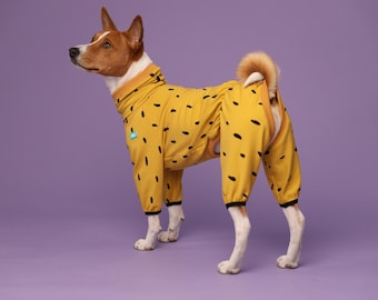 Soft Knit Dog Romper – Lightweight Dog Outfit for Spring & Summer