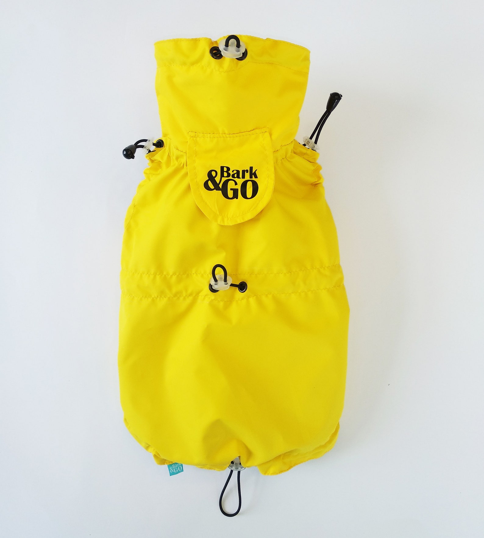 Yellow Dog Raincoat thin or warm fleece lining Dog Coat Etsy