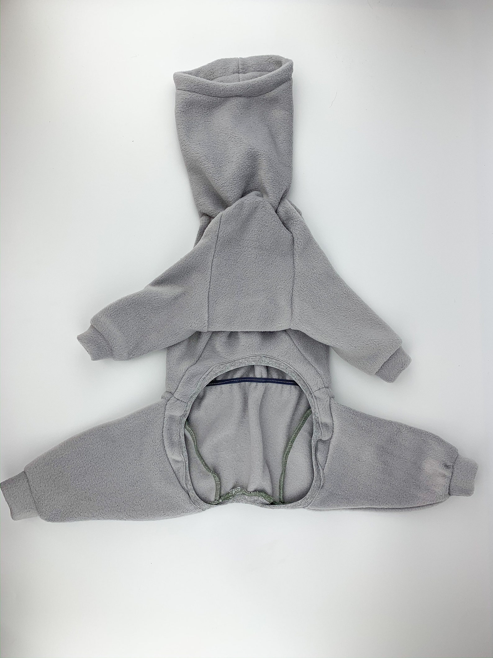 Warm Fleece Dog Overall Any size Full Body Suit Dog Coat Etsy