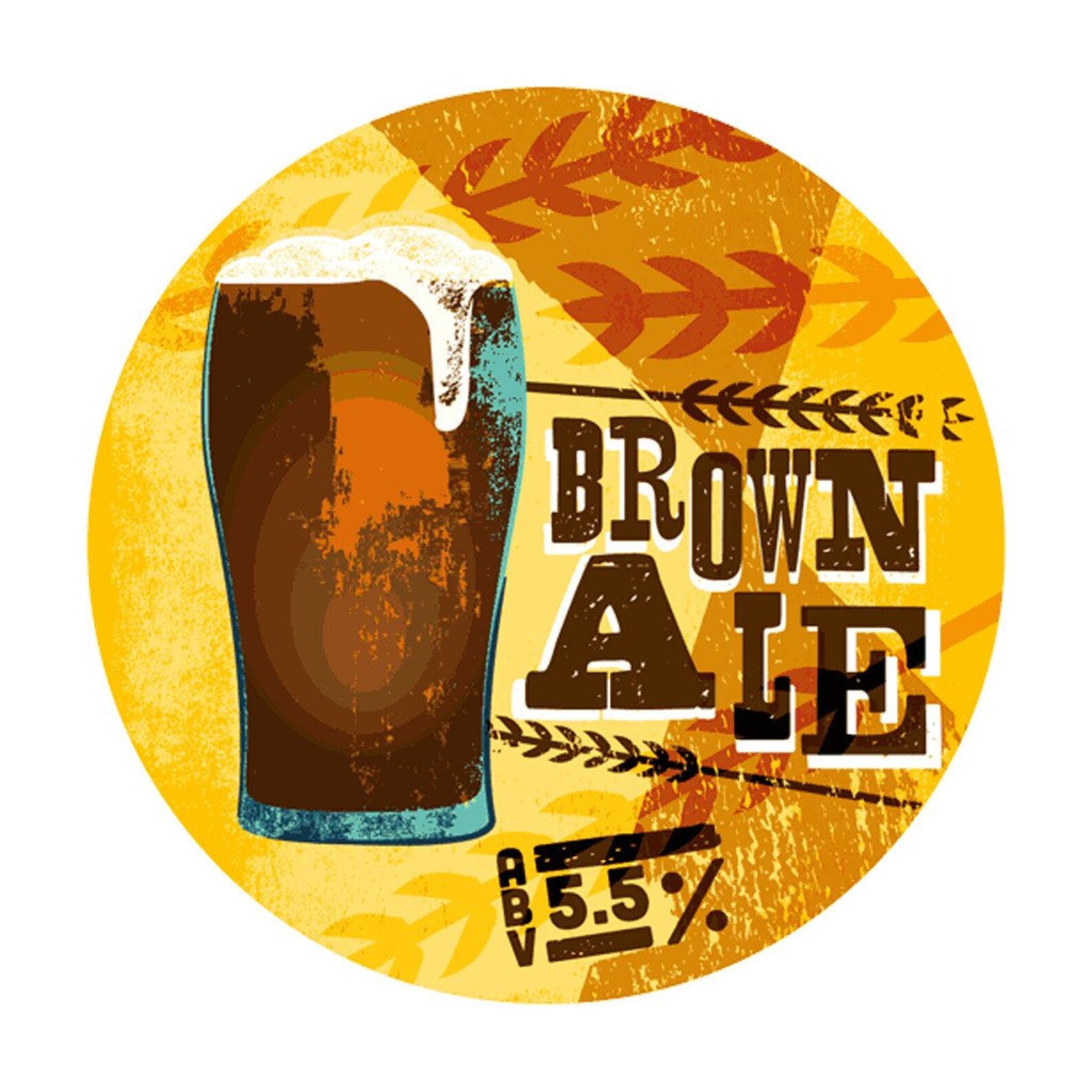 Brown Ale 5 Gallon 5.5 Beer Recipe Kit Etsy