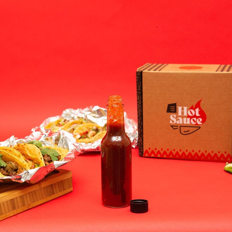 Homemade Hot Sauce DIY Kit Etsy
