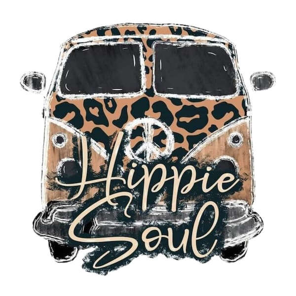 Hippie Soul. SVG. PNG. Instant Download.