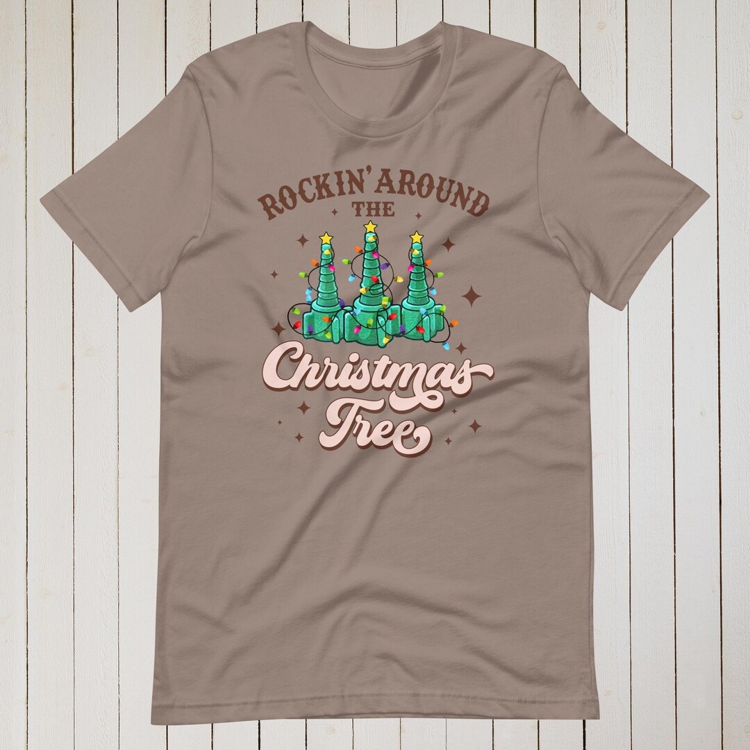 Rocking Around the Oxygen Christmas Tree Unisex Tshirt Etsy