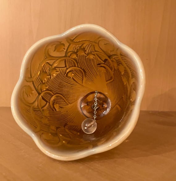 フェントン ウランガラス トパーズオパールセント 虹色 フェントン