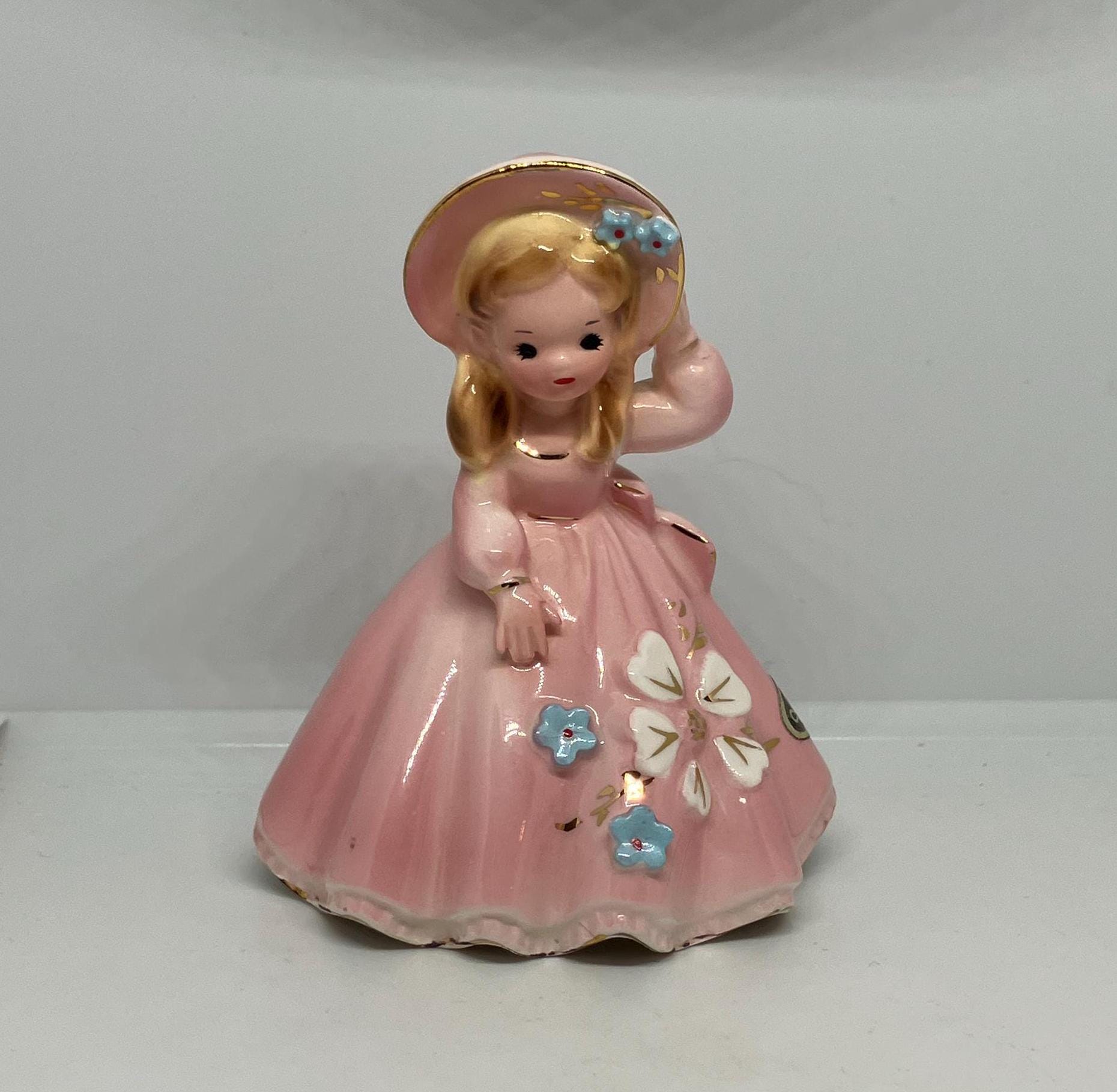 Josef Originals Southern Belle Series Bell Figurine; Vintage Girl