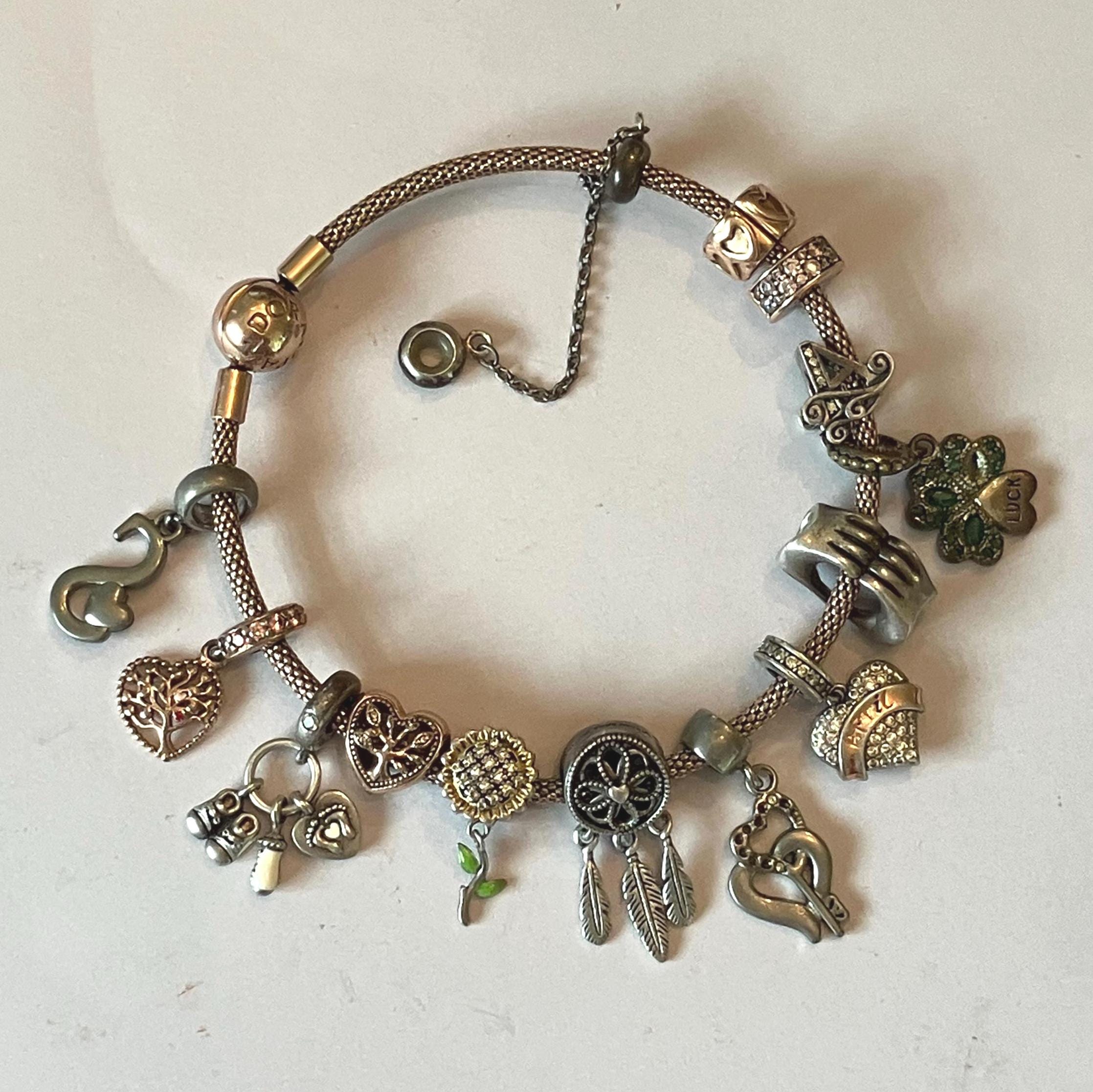 Pre owned authentic pandora charms - Etsy 日本
