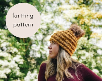 The Mariana Beanie Knitting PATTERN / PDF Download