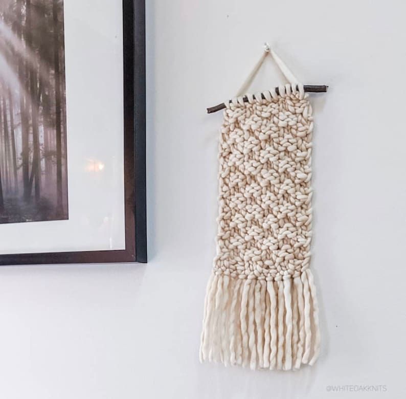 The Madeline Wall Hanging Knitting PATTERN / PDF Download image 10