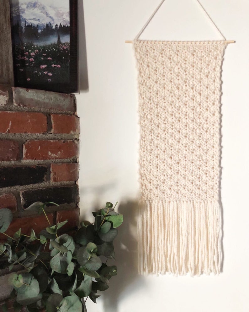 The Madeline Wall Hanging Knitting PATTERN / PDF Download image 6