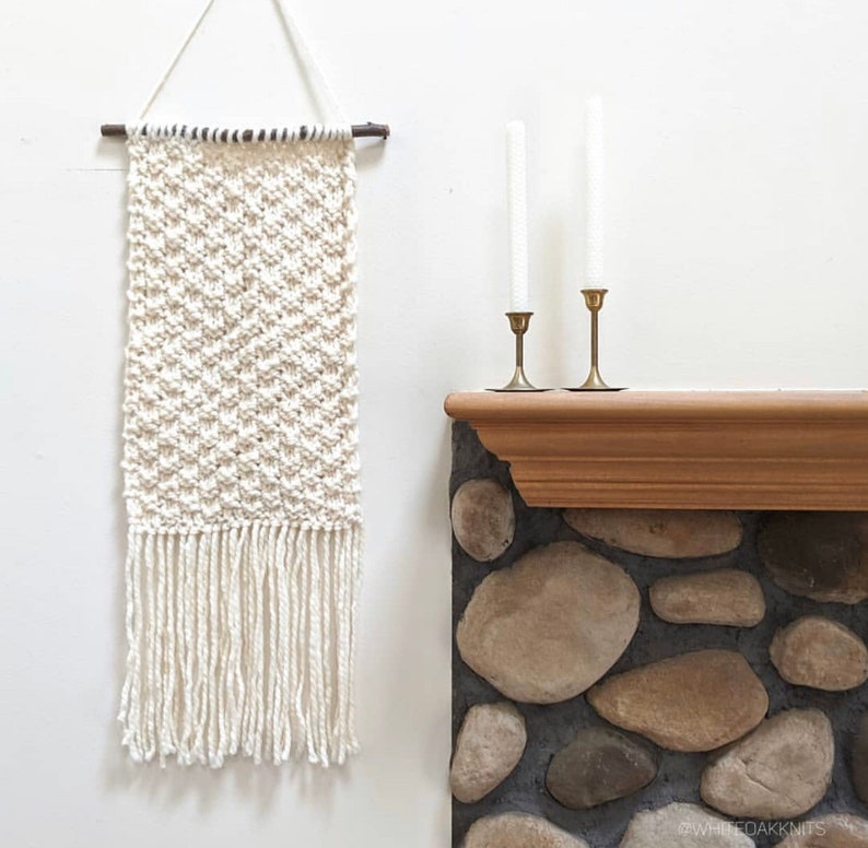 The Madeline Wall Hanging Knitting PATTERN / PDF Download image 9