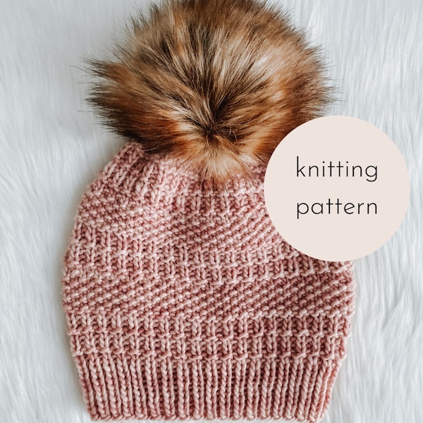 The Calluna Beanie Knitting Pattern / PDF Download