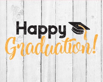 Download Happy Graduation Svg Etsy