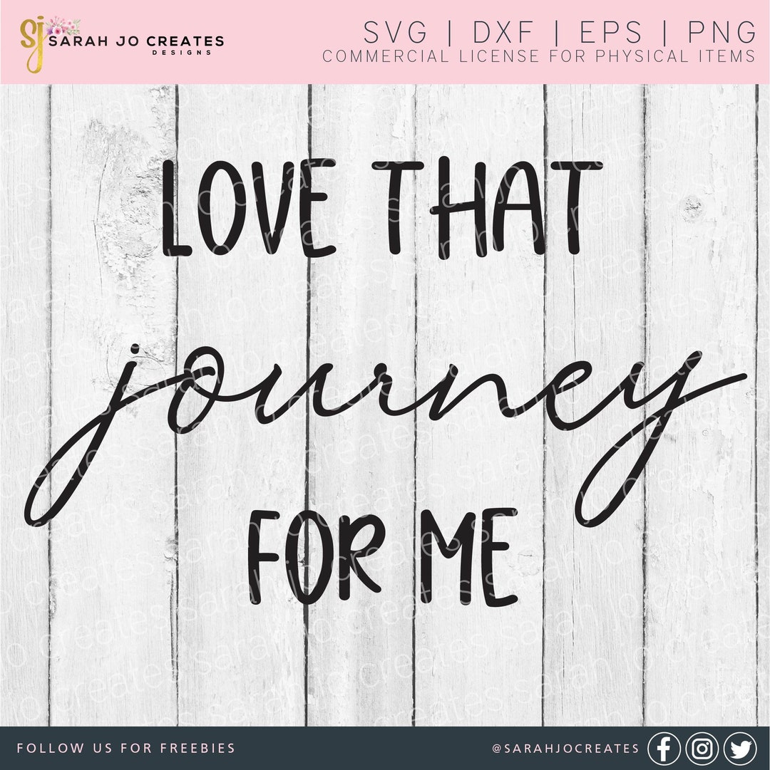 Schitt's Creek SVG Love That Journey for Me SVG Alexis Etsy
