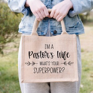 Funny Pastors Wife SVG I'm A Pastor's Wife What's Your Superpower Svg ...