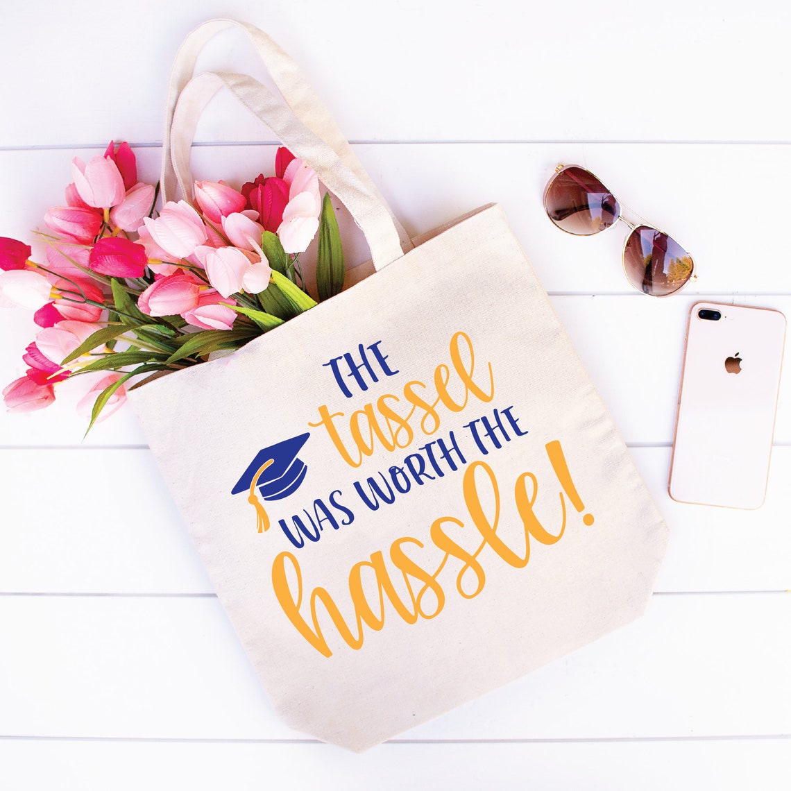 Download The Tassel Was Worth The Hassle SVG Graduation Svg | Etsy