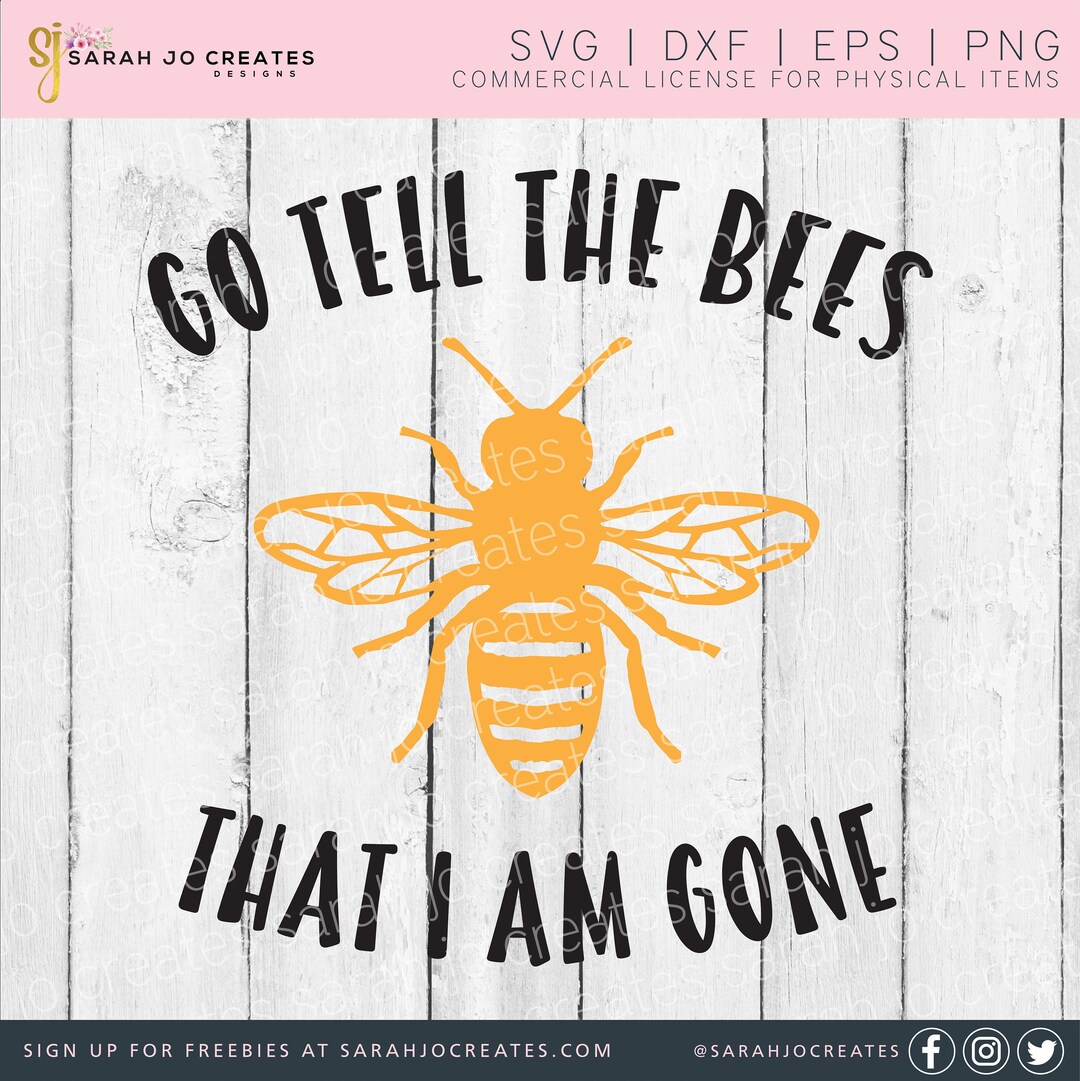 Go Tell The Bees That I Am Gone SVG Outlander SVG Outlander Book 9 Go tell the bees that i am gone svg outlander svg outlander book 9