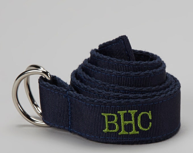 monogrammed belt/ personalized belts/ preppy belt/ kids belts/ school belts/kids gifts/ party favors/ birthday gifts/ golf belts/ribbon belt