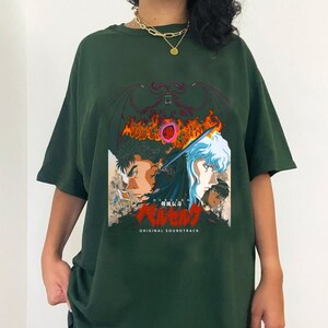 Anime Berserk Inspired Gym T Shirt Retro