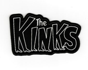 The Kinks 1960's Band Embroidered Iron-On Patch