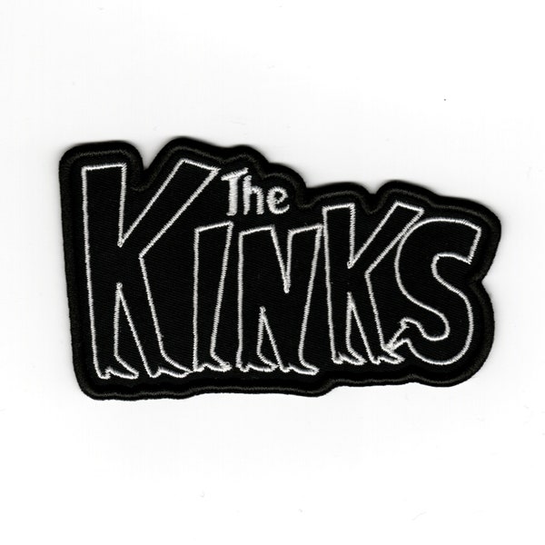 The Kinks 1960's Band Embroidered Iron-On Patch