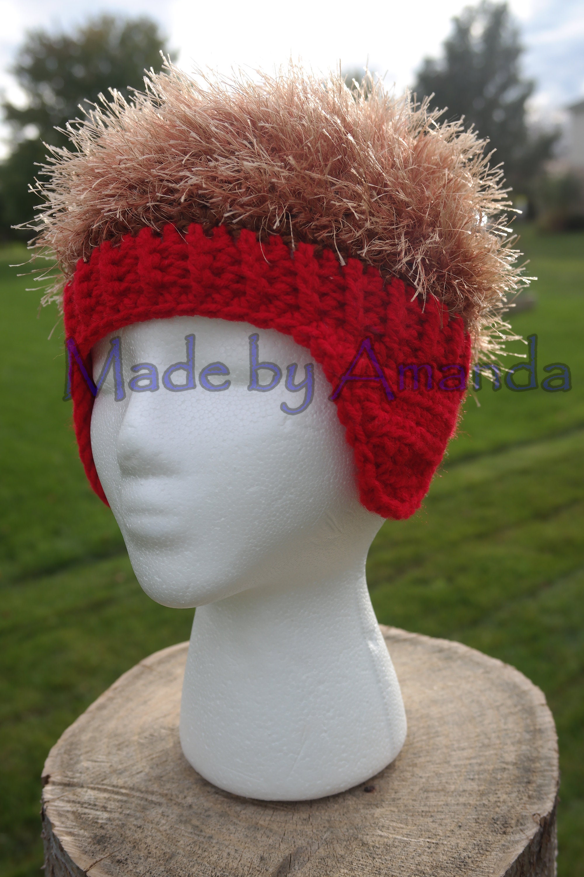Hat With Fake Hair - Etsy Hat With Fake Hair - Etsy