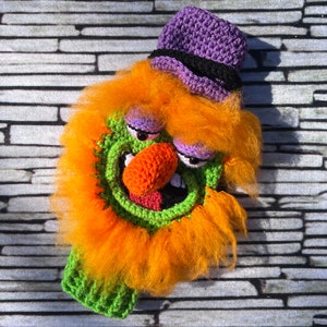 Dr Teeth Golf Club Cover (lead vocalist and keyboardist for Electric Mayhem), Muppets Golf Head protector, headcover
