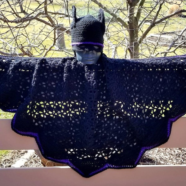 Bat Cape - Etsy