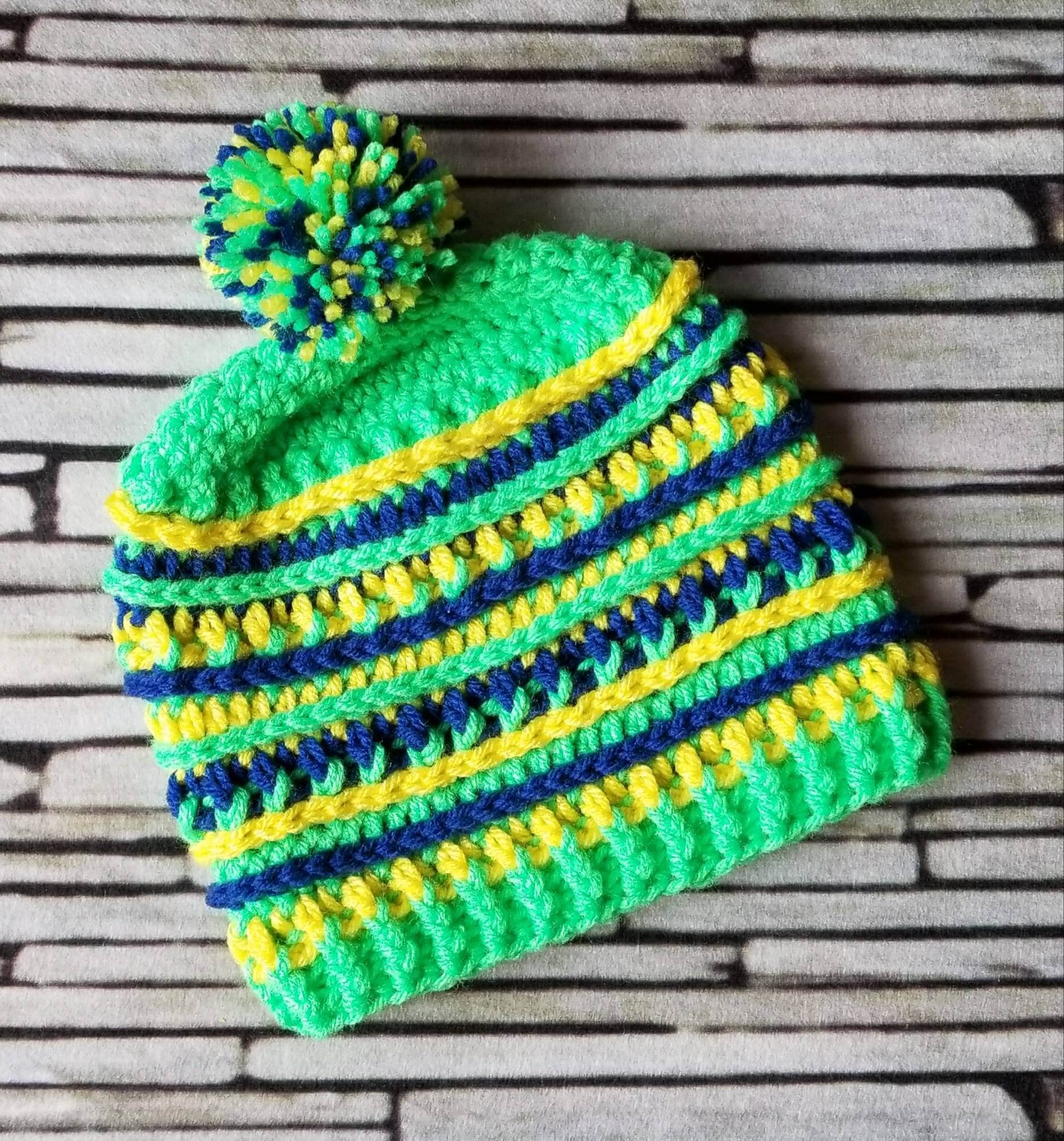 Brazil Winter Olympics Beanie Country 