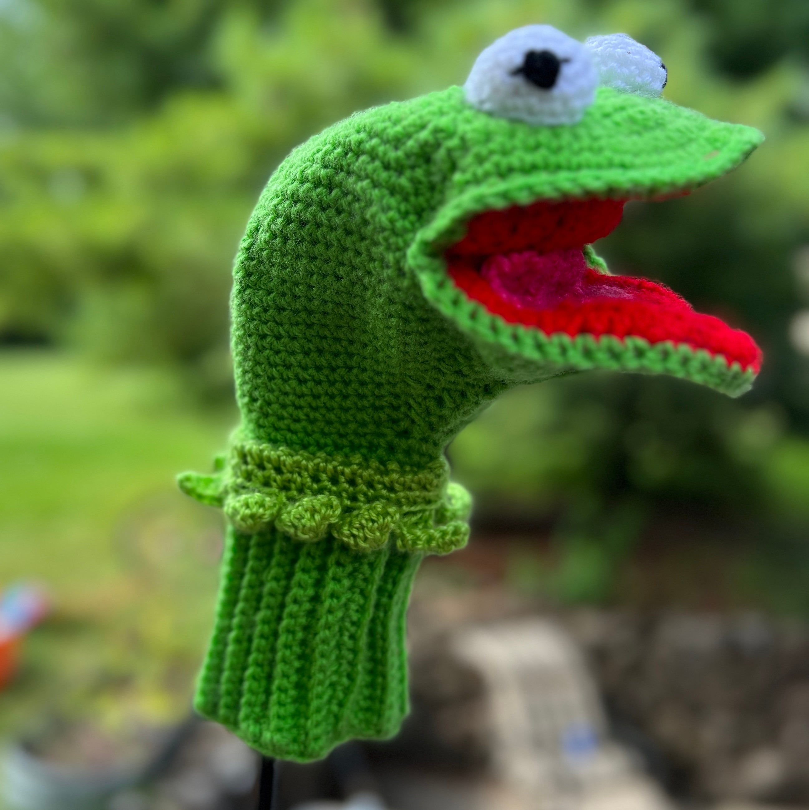 Kermit the Frog Golf Club Cover, Muppets Golf Head Protector