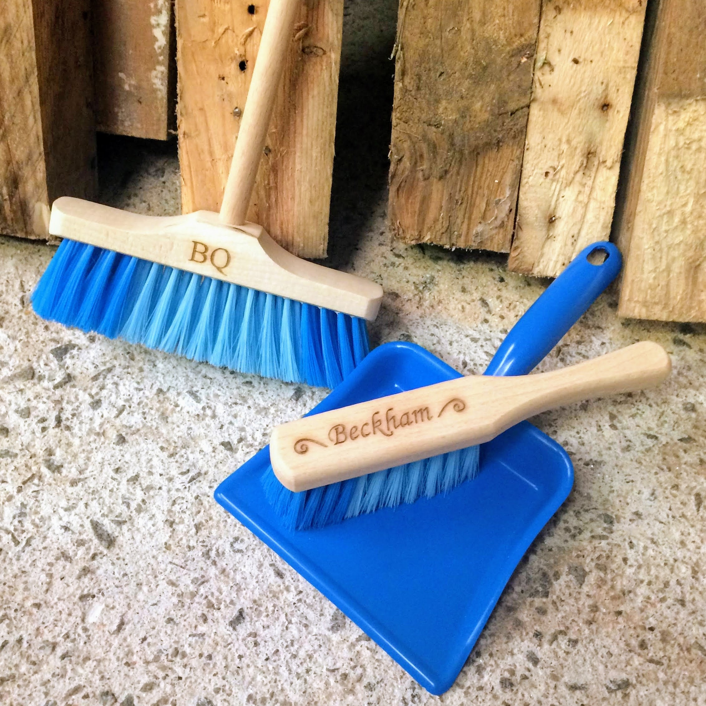 Personalised Toy Dustpan and Brush Set Child's Name Etsy UK