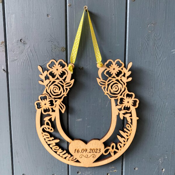 Wedding Horseshoe Etsy UK