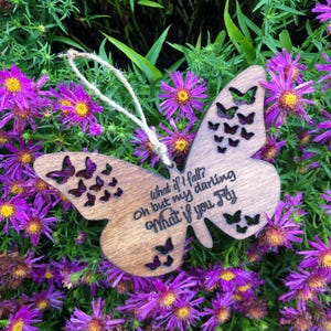 butterfly plaque